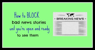 Block news stories