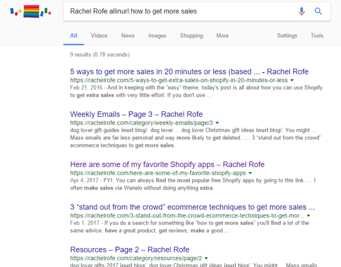 Google search operators can make life so much easier. Grab some great ones here.