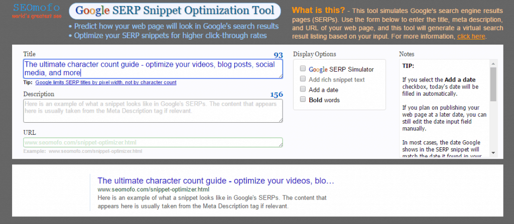 This guide about character counts help you optimize your videos, blog posts, social media content, and more!