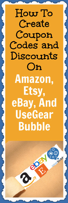 Want to create coupon codes and discounts for the holidays? Here's how to do it on Amazon, Etsy, eBay, and UseGearBubble.
