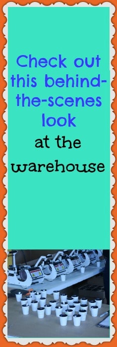 Check out this behind-the-scenes tour of the production warehouse for my ecommerce business.