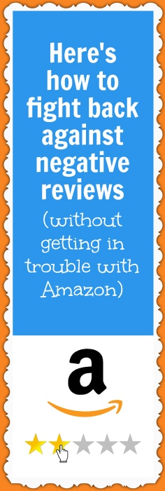 Here's how to get your negative reviews removed from Amazon. 