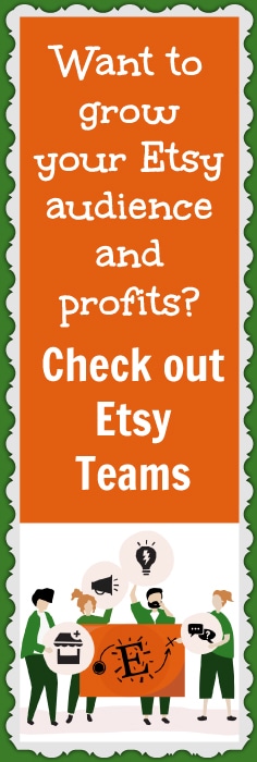 Here's what happened when I joined Etsy Teams to increase my profits and grow my audience.