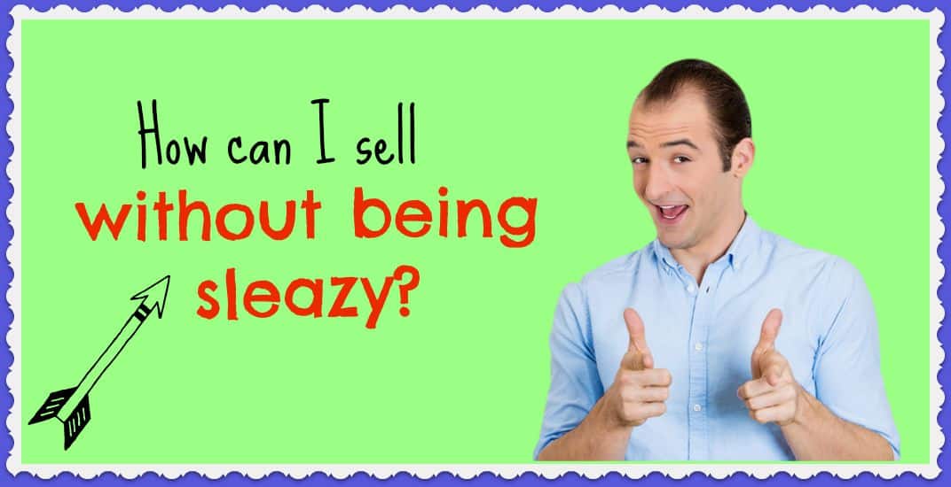Want to know how to market yourself without feeling like a sleazeball? This post helps!