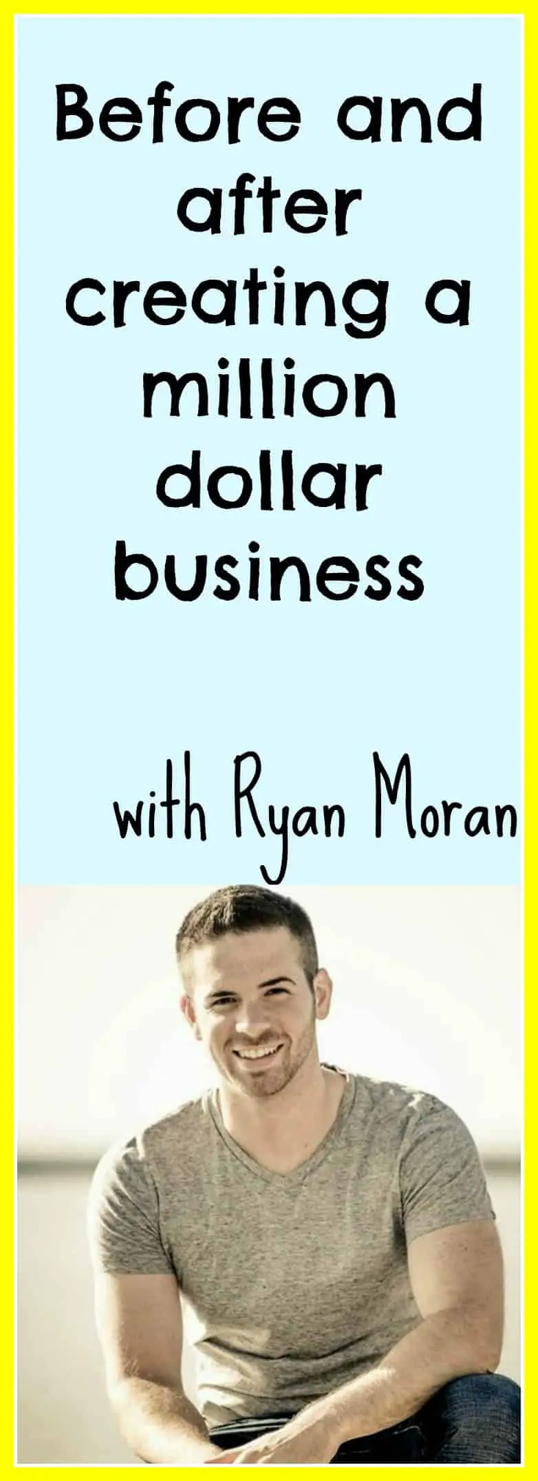 Ryan Moran explains how he created a million dollar business and how he invests his money now. | Follow @rachelrofe for more