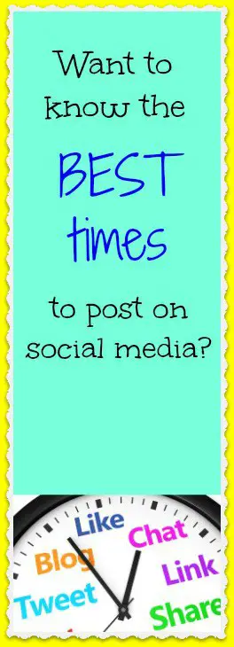 Here are the best times to post on sites like Twitter, Facebook, and Pinterest.