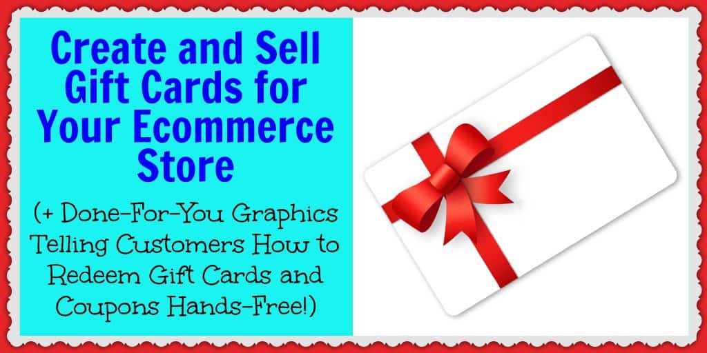 Discover how to create and sell gift cards for your ecommerce store.