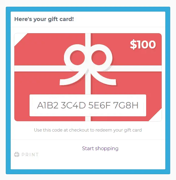 Create And Sell Gift Cards For Your Ecommerce Store Done For