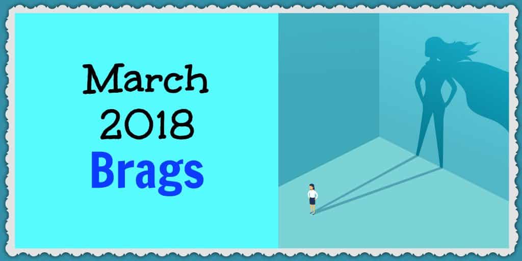 March brags