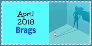 April brags