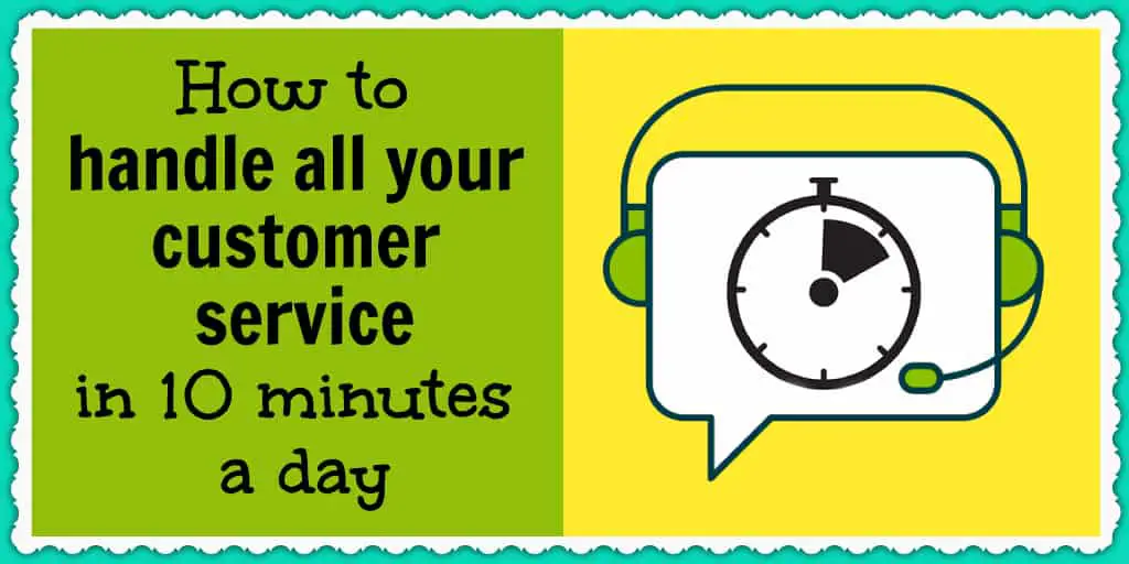 Handle your ecommerce customer service quickly and efficiently