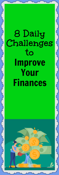 Daily challenges to improve your finances