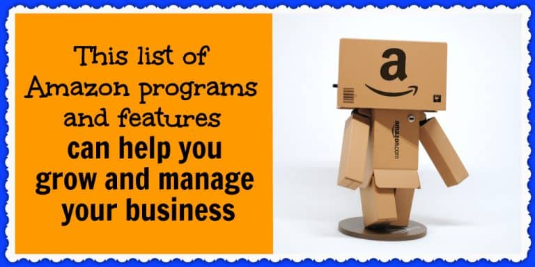 This list of Amazon programs and features can help you grow and manage ...