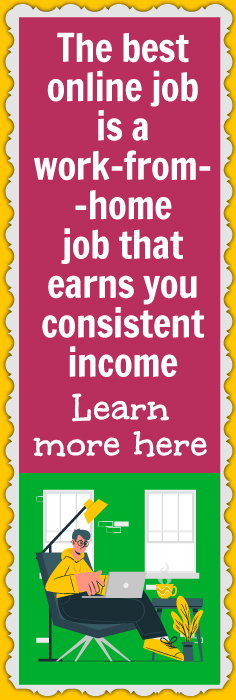 The best online job is a work-from-home job that earns you consistent income - Learn more here