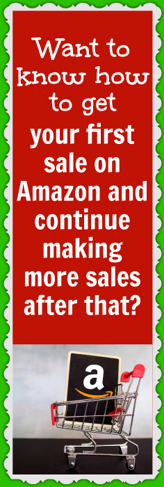 Want to know how to get your first sale on Amazon and continue making more sales after that? 