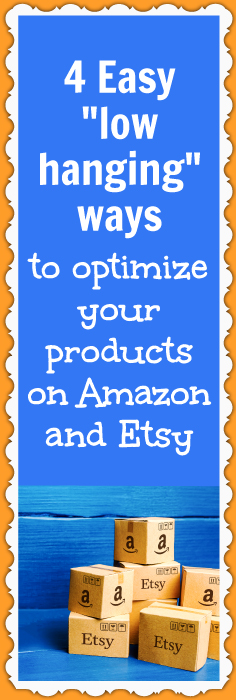 Learn how to optimize your ecommerce products on Amazon and Etsy