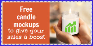 Use these candle mockups to increase your ecommerce business' sales