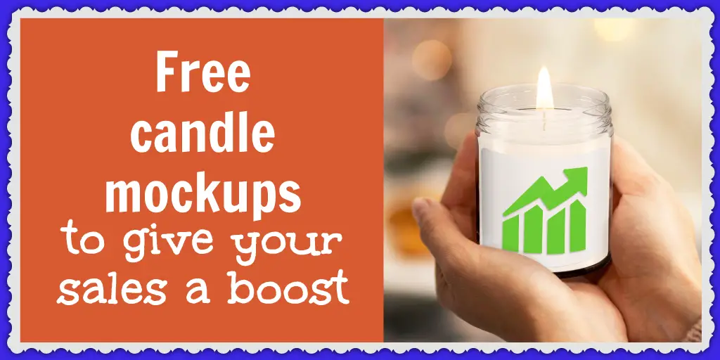 Use these candle mockups to increase your ecommerce business' sales