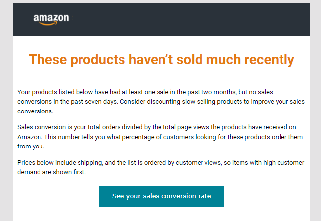 Learn more about how to improve your Amazon IPI score here