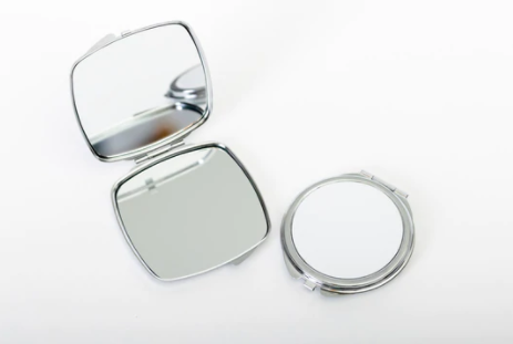 Custom Happy compact mirrors
