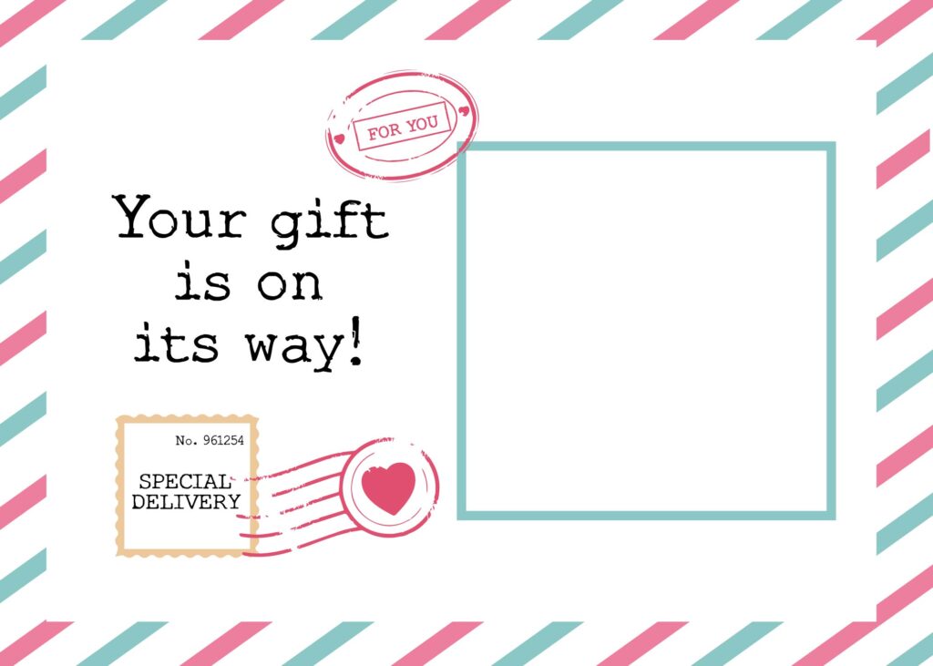 Use these gift card images to prevent an Etsy order cancellation or refund request