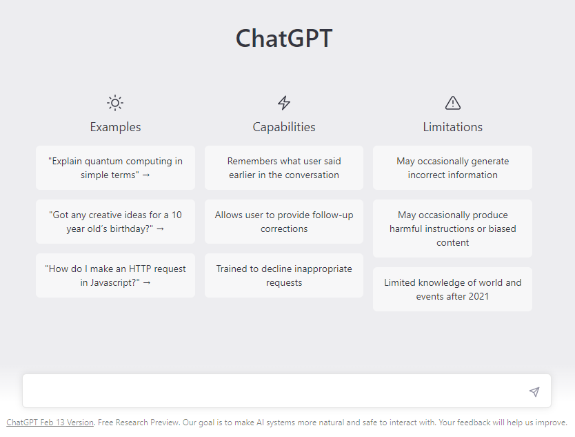 ChatGPT and other free AI tools