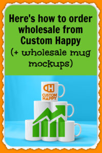 Selling wholesale mugs