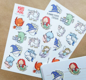mythical creature stickers