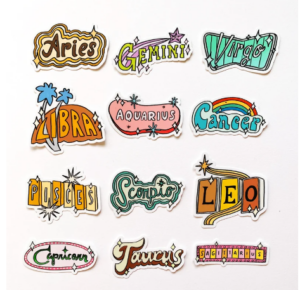 zodiac stickers