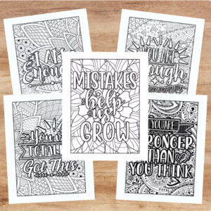 50+ Coloring pages inspirational quotes