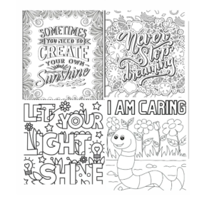 50+ Coloring pages inspirational quotes