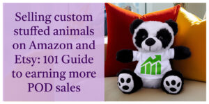 Custom stuffed animal mockups