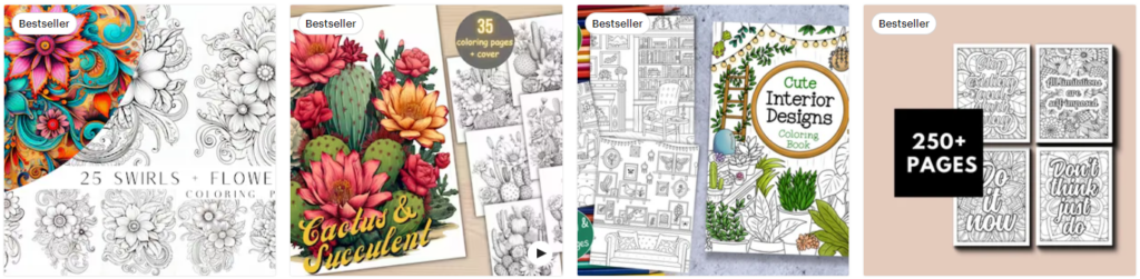 Coloring books/pages